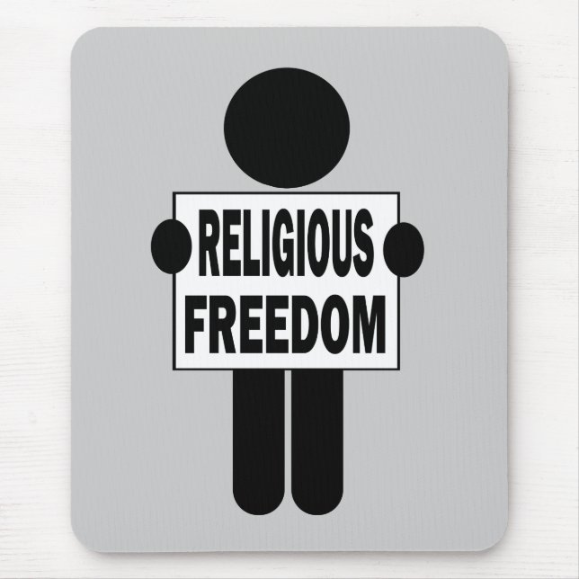 Religious Freedom Mouse Mat (Front)