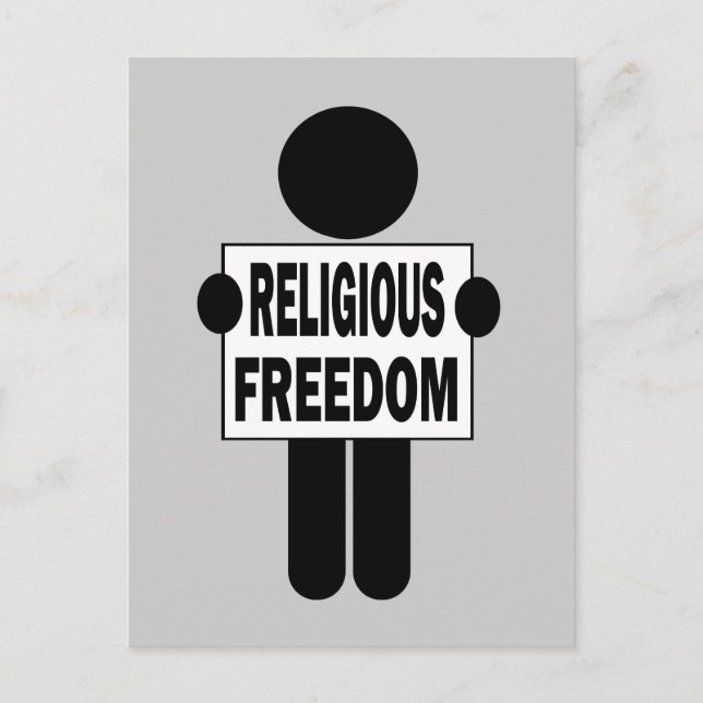 Religious Freedom Postcard (Front)