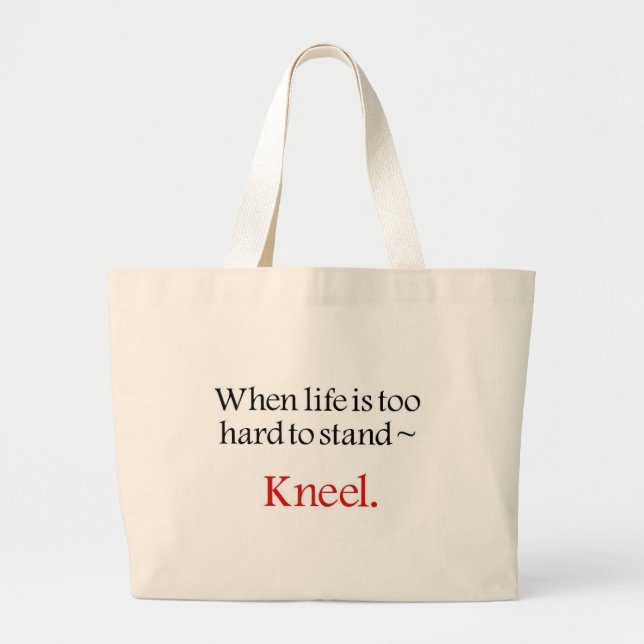 Religious gifts large tote bag (Front)