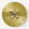 Religious Golden 50th Wedding Anniversary Clock