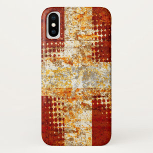 Religious halftone cross iPhone x case