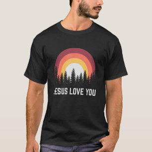 Religious Jesus Love You Christian T-Shirt