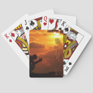 Religious Jesus playing cards