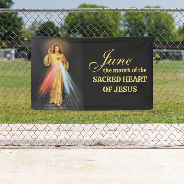 Religious June Sacred Heart of Jesus  Banner (Insitu)