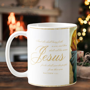 Religious Madonna & Child Catholic Christmas Gift Coffee Mug