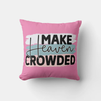 Religious Make Heaven Crowded Sofa Cushion
