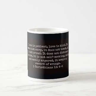 Religious Mug, Love Coffee Mug