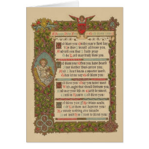Religious New Year Vintage Christian