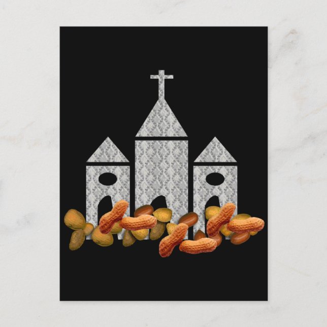 Religious Nuts Postcard (Front)