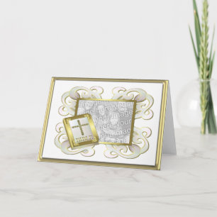 Religious Photo Frame Card