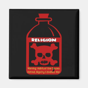 Religious Poison Magnet