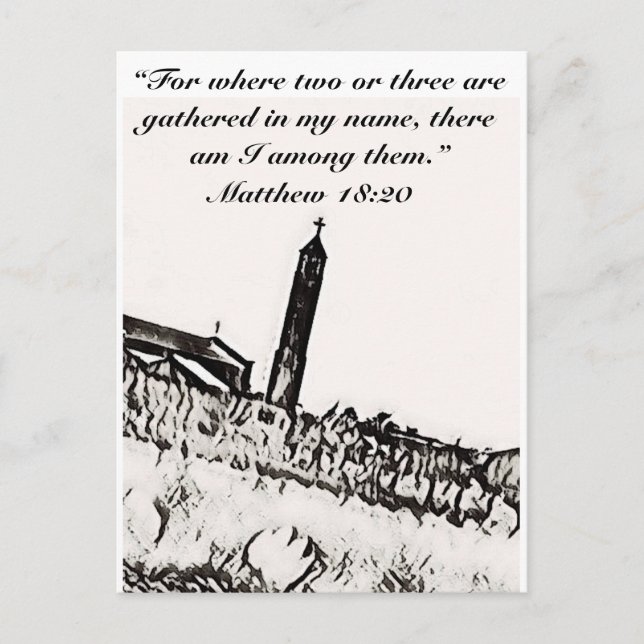 Religious Postcard (Front)