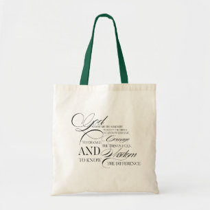 Religious Quote Tote Bag