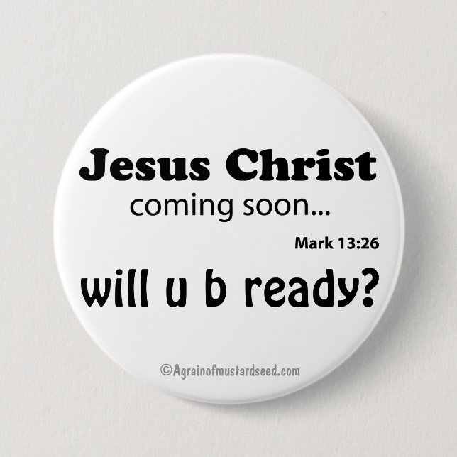 Religious Quotes 7.5 Cm Round Badge (Front)