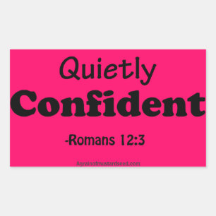 Religious Quotes Rectangular Sticker