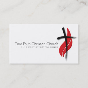 Religious Religion Christian Pastor Christianity Business Card