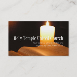 Religious Religion Christian Pastor Christianity Business Card