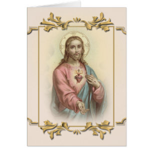 Religious Sacred Heart Jesus Christian Prayer