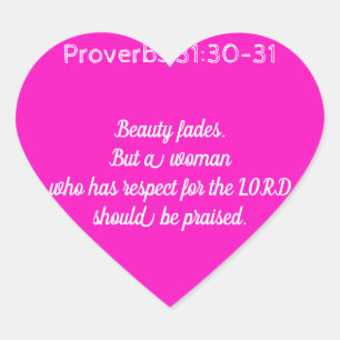 Religious scripture verse sticker women conference