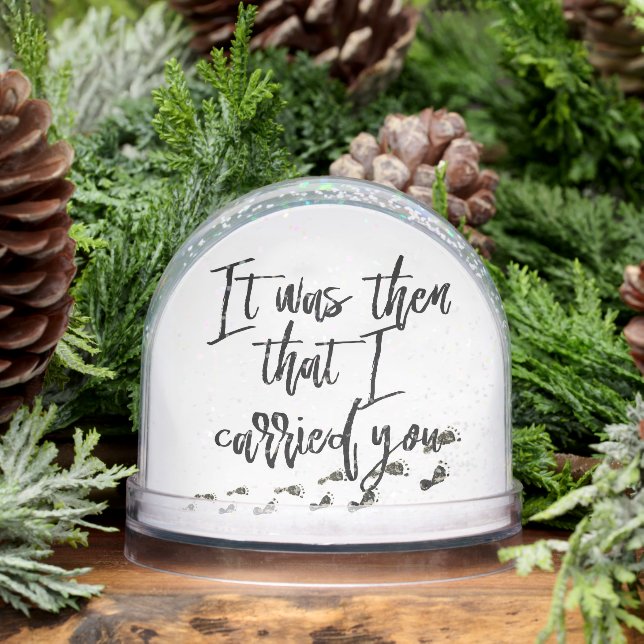 Religious Snow Globe (Winter)