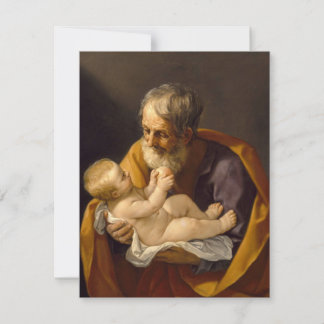 Religious St. Joseph Christmas Card