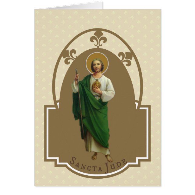 Religious St. Jude Prayer Patron Saint of Hopeless (Front)