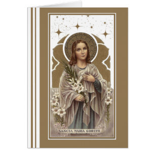 Religious St. Maria Goretti Catholic Vintage