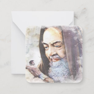 Religious St. Padre Pio Catholic Priest Quote Card