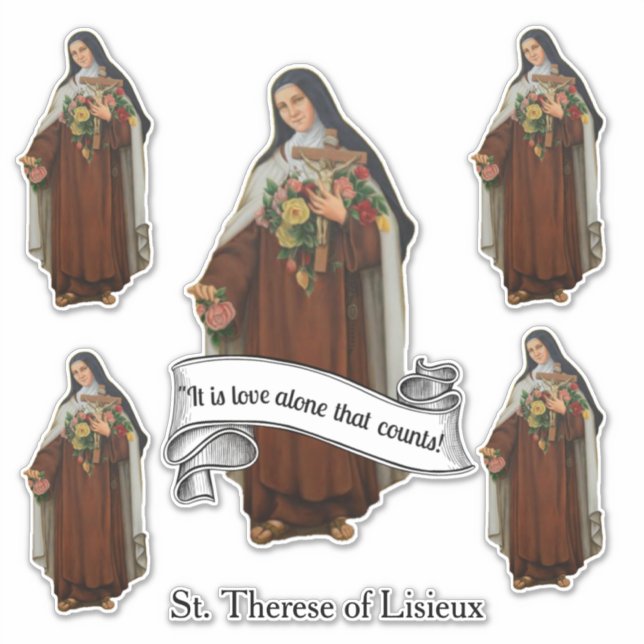 Religious St. Therese of Lisieux Carmelite Nun (Front)