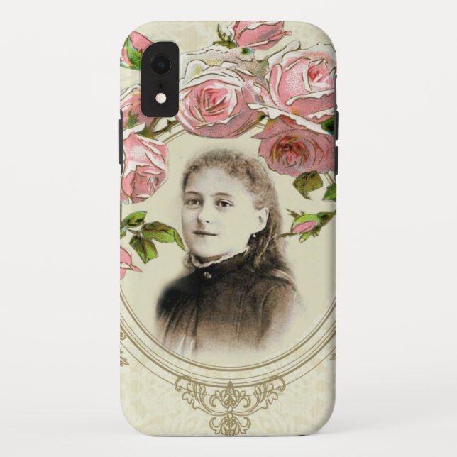 Religious St. Therese the Little Flower Catholic Case-Mate iPhone Case (Back)