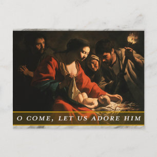 Religious Themed Christmas Card