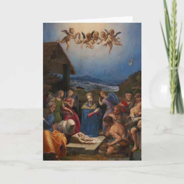 Religious Themed Nativty Card (Front)
