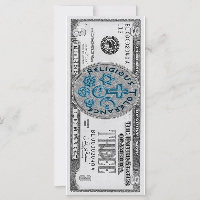 religious tolerance? (Front)