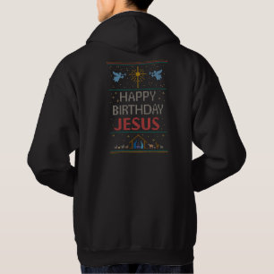 Religious Ugly Christmas Sweater Colour Jesus