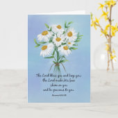 Religious Wedding Anniversary Bouquet of Daisies Card (Yellow Flower)
