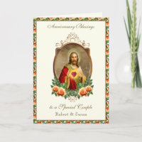 Religious Wedding Anniversary Jesus Roses