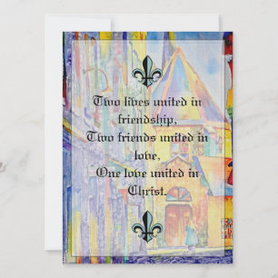 Religious Wedding Invitation