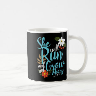 Religious Women Girls That They Run Verse Isaiah 4 Coffee Mug