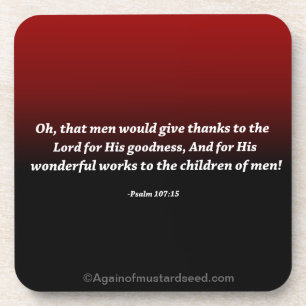 Religous Quotes Coaster