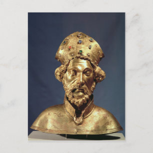 Reliquary bust of St. John Cassian Postcard