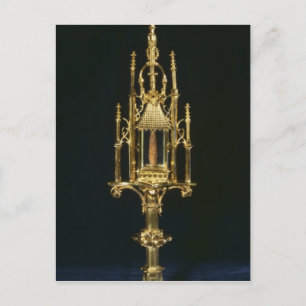 Reliquary Monstrance with piece of cross Postcard