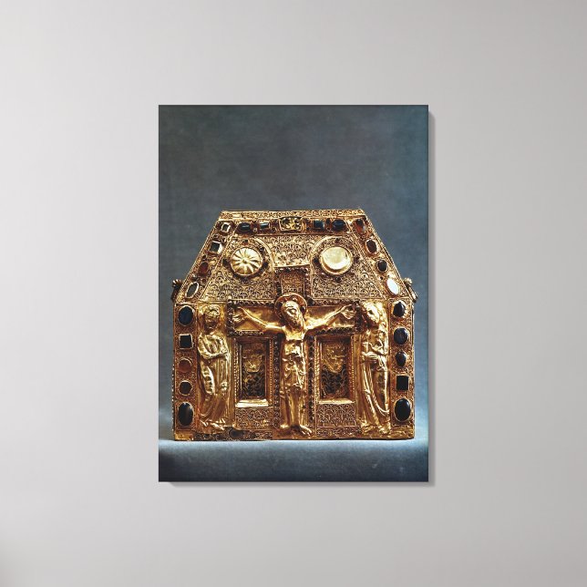 Reliquary of Pepin I  King of Aquitaine Canvas Print (Front)