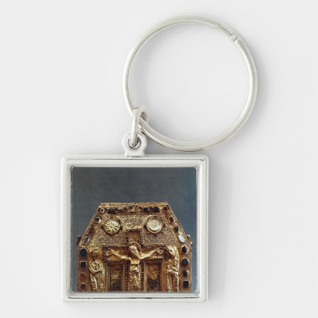 Reliquary of Pepin I  King of Aquitaine Key Ring (Front)