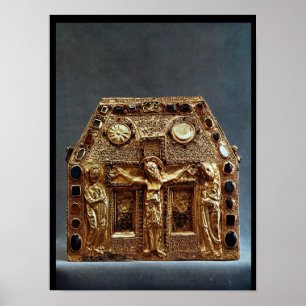 Reliquary of Pepin I King of Aquitaine Poster