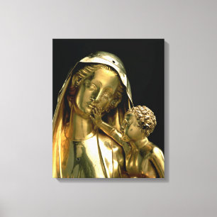 Reliquary of the Virgin of Jeanne d'Evreux, 1339 ( Canvas Print