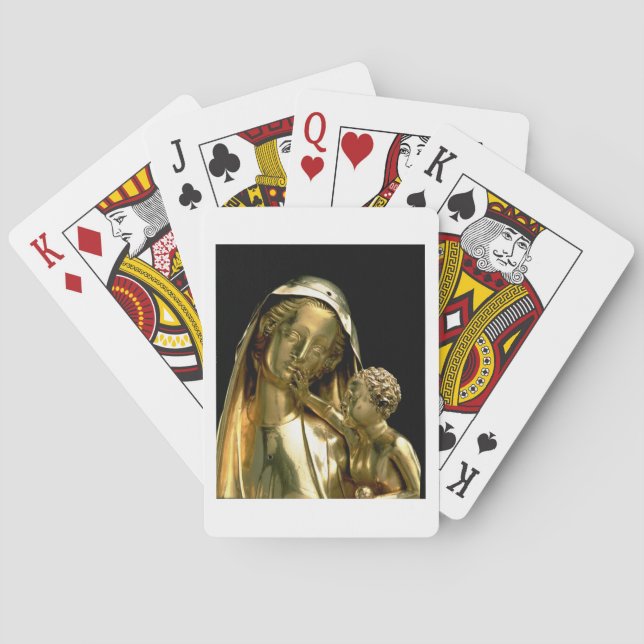 Reliquary of the Virgin of Jeanne d'Evreux, 1339 ( Playing Cards (Back)