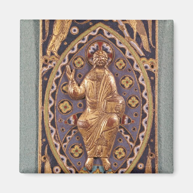 Reliquary plaque depicting Christ Magnet (Front)