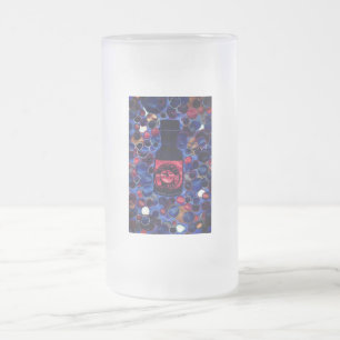 Relish Frosted Glass Beer Mug