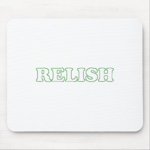 Relish Halloween Couples Costume Pretend I'm Relis Mouse Mat