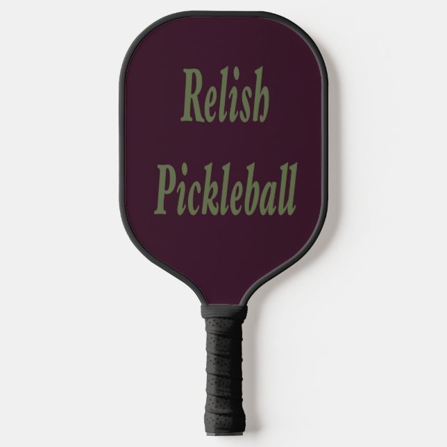 Relish Pickleball Pickleball Paddle (Front)